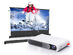 Outdoor Movie Bundle: Wemax Go Portable Projector with 50" Portable Screen