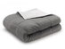 Weighted Anti-Anxiety Blanket (Grey/White, 15Lb)