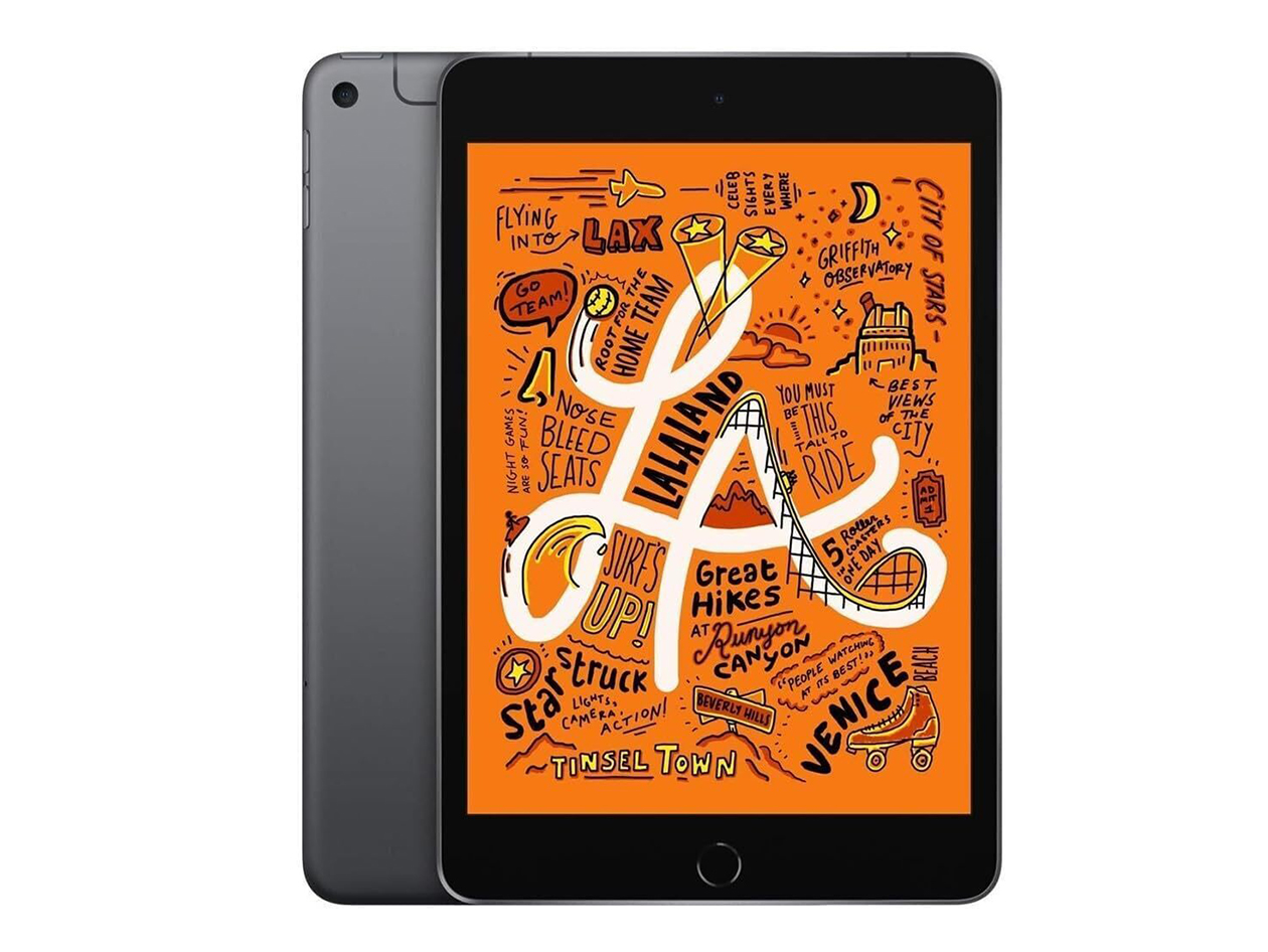 Apple iPad mini (2019) 5th Gen 256GB Wi-Fi & Cellular Unlocked Space Gray (Refurbished)