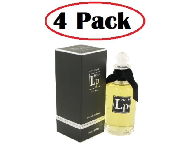 4 Pack of LP No. 9 by Penhaligon's Eau De Toilette Spray 3.4 oz