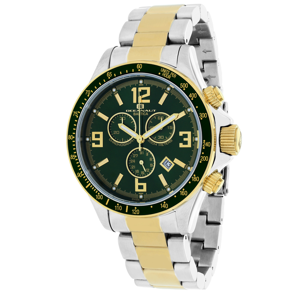 Oceanaut Men's Baltica Green Dial Watch - OC3333