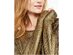 INC International Concepts Women's Metallic Pointelle Sweater Gold Size Large