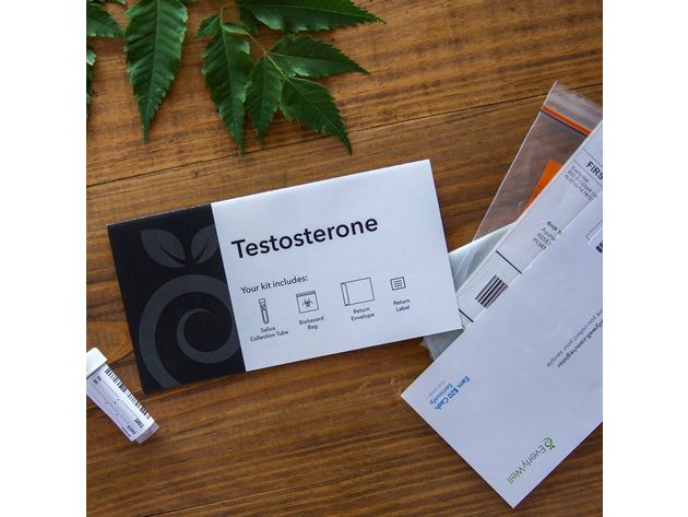 EverlyWell At-home Kit Sealed Hormone Levels CLIA-Certified Adult Testosterone Test