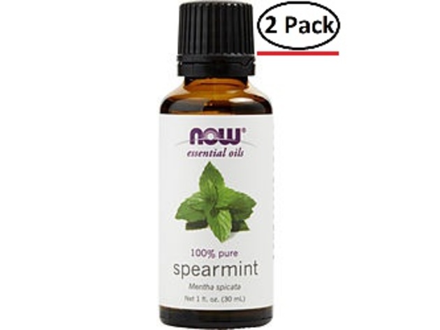 ESSENTIAL OILS NOW by NOW Essential Oils SPEARMINT OIL 1 OZ for UNISEX ---(Package Of 2)