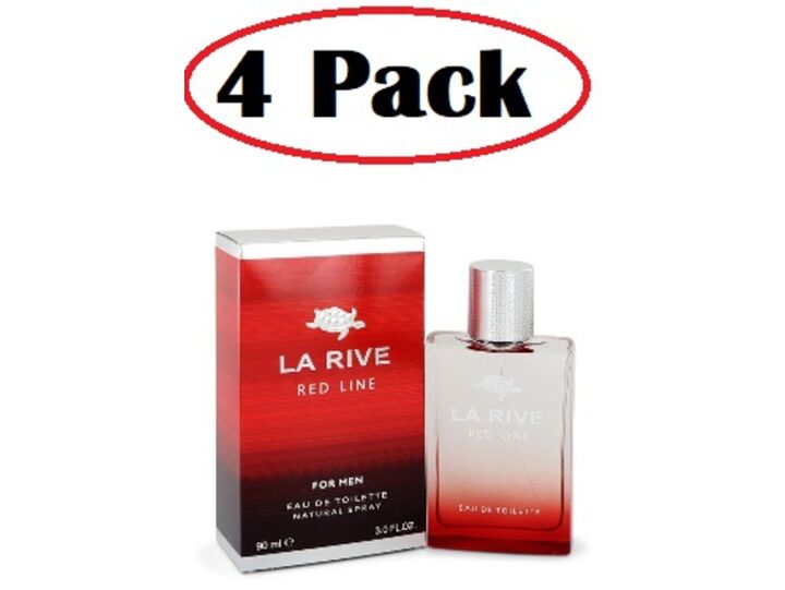 Pack of La Rive Red Line by La Rive Eau De Toilette Spray oz