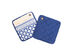 MacKenzie-Childs Geo Pot Holders - Royal - Set of 2