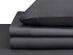 Kathy Ireland 300 Thread Count 100% Bamboo Rayon Sheet Set (Queen/Charcoal)