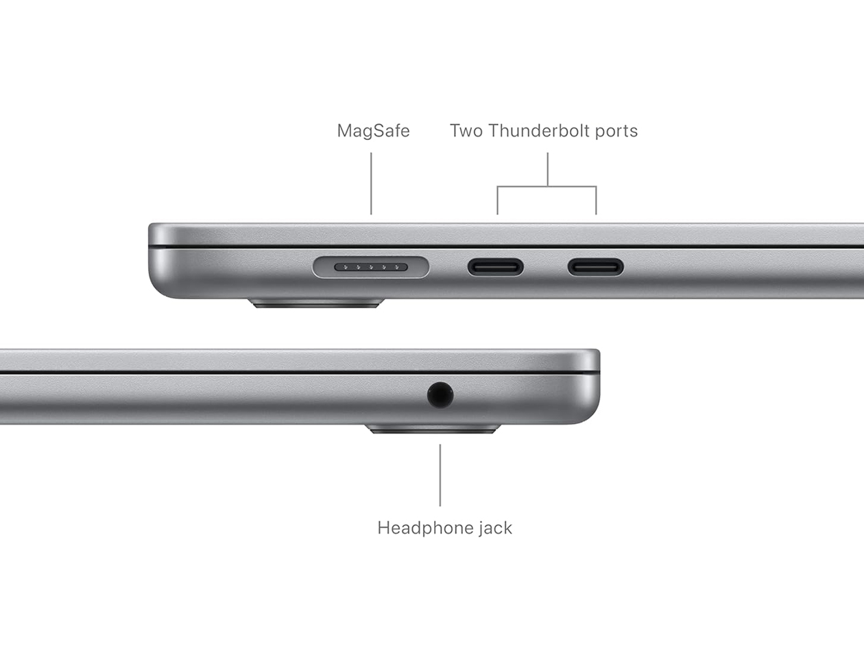 Apple MacBook Air (2024) 13" M3 8CPU 10GPU 8GB RAM 1TB SSD Gray (Refurbished)