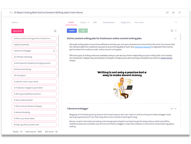 Blogely All-in-One Content Management: Lifetime Subscription