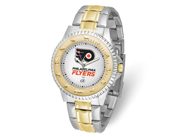NHL Mens Philadelphia Flyers Competitor Watch