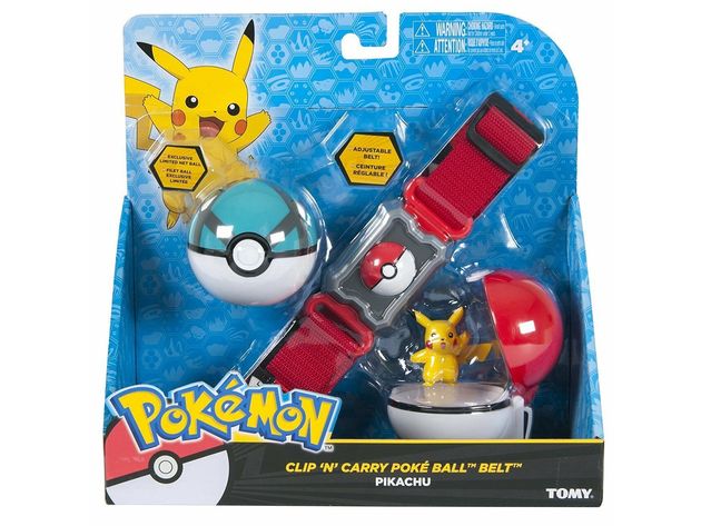 Pokemon Clip 'N' Carry Pokeball Belt - Pikachu