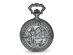 Charles Hubert Antique Chrome Finish Fisherman Pocket Watch