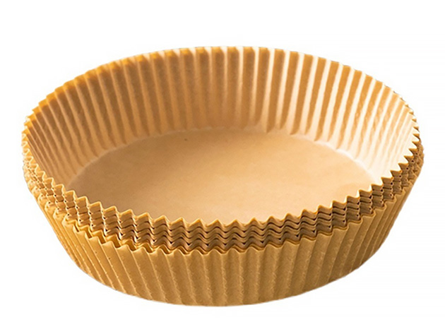 25pcs Gold Foil Cupcake Liners, Muffin Paper Baking Cups, High