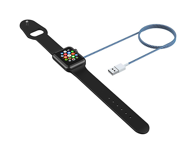 Braided Magnetic Apple Watch Charging Cable