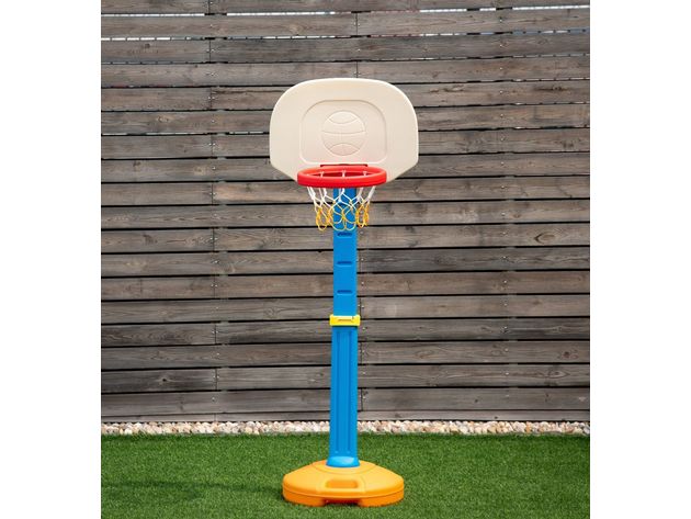 Costway Kids Children Basketball Hoop Stand Adjustable Height Indoor Outdoor Sports Toy