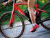 Vanpowers UrbanCross-Ultra e-Bike (Red/Black, Large)