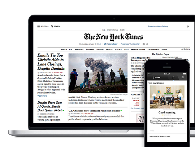 Added Bonus: New York Times Digital Subscription