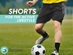 Athletic Shorts for Men with Pockets (3-Pack, Set D/3X-Large)