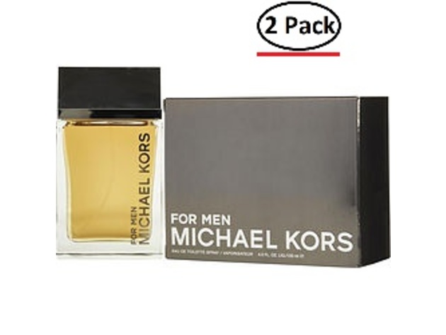 MICHAEL KORS FOR MEN by Michael Kors EDT SPRAY 4 OZ for MEN ---(Package Of 2)