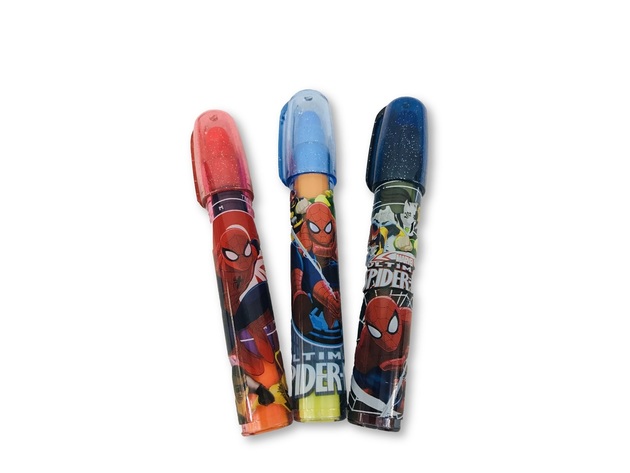 Erasers - Spider Man - 3ct - Party Favors - Stackable