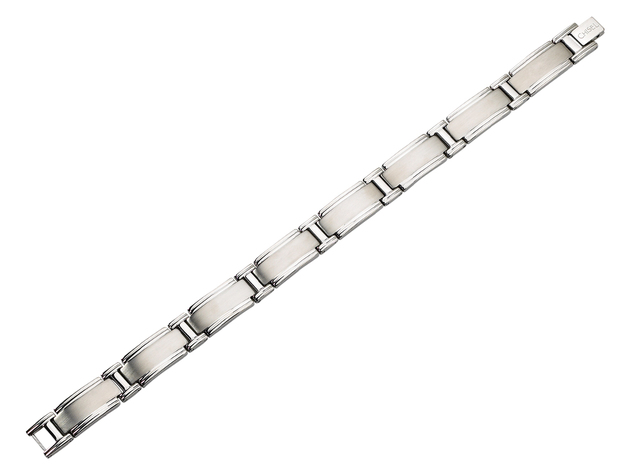 Mens Bracelet in Stainless Steel 9.5 Inch
