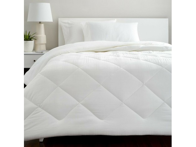 Goodful Hygro Cotton Temperature Regulating 300 TC Cotton Comforter King White