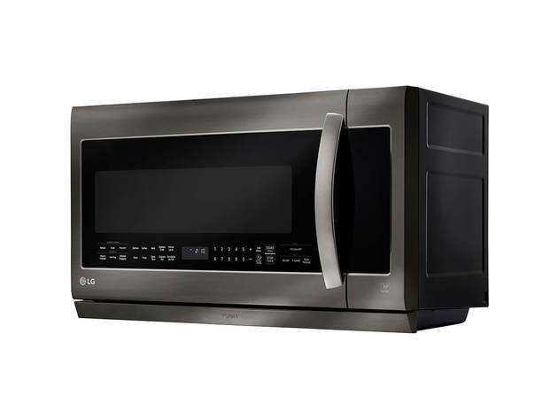 LG LMHM2237BD 2.2 Cu.Ft. Black Stainless Over-the-Range Microwave Oven