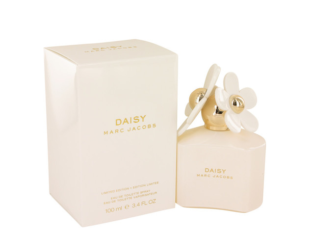 Daisy by Marc Jacobs Eau De Toilette Spray (Limited Edition White Bottle) 3.4 oz for Women