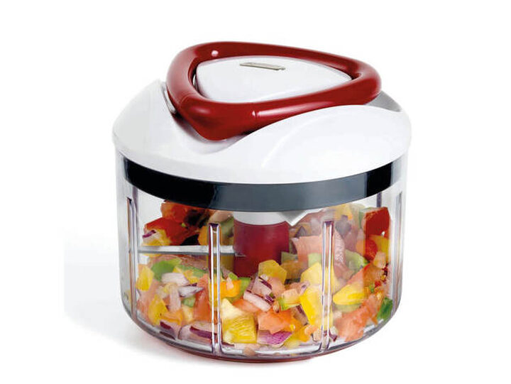 Zyliss E910015U ZYLISS Easy Pull Food Chopper and Manual Food Processor - Vegetable  Slicer and Dicer - Hand Held