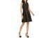 Pappagallo Women's Embroidered A-Line Dress Black Size 8