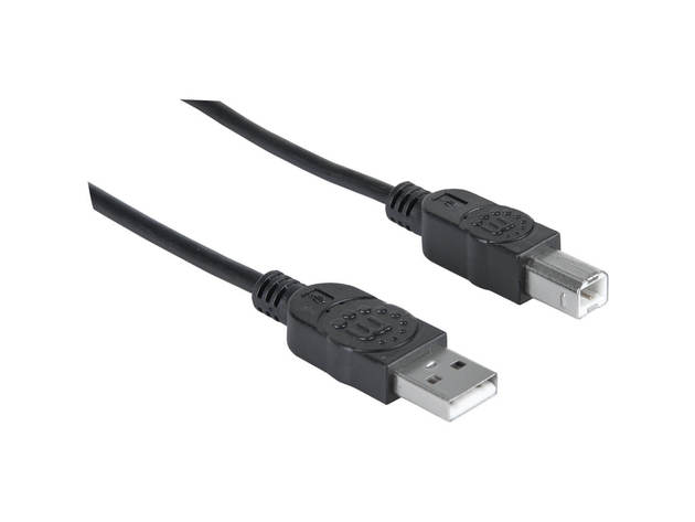 manhattan 393829 10 Ft. Hi-Speed USB Device Cable