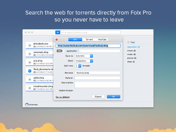 Folx Pro 5 4 – Download Manager Software