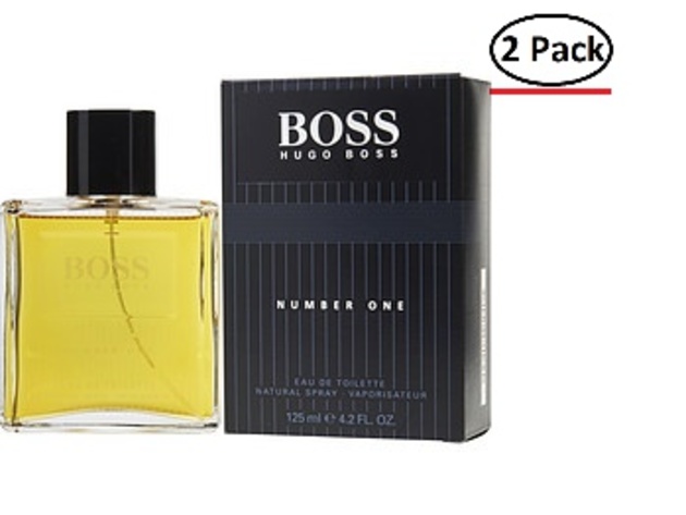BOSS by Hugo Boss EDT SPRAY 4.2 OZ for MEN ---(Package Of 2)