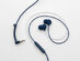 Sleeper Loop Silicone Unibody 3.5mm Aux Earphones (Blue)
