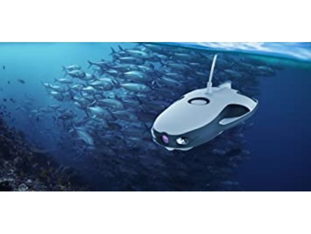 Power Vision PowerRay Wizard Underwater 4K UHD ROV with FPV Headset - White
