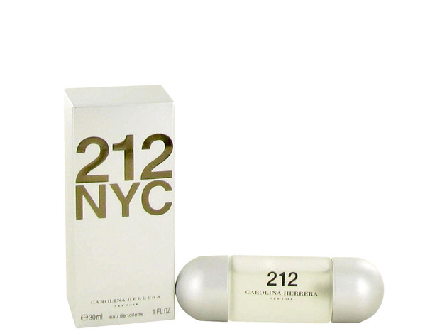 212 by Carolina Herrera Eau De Toilette Spray (New Packaging) 1 oz for Women (Package of 2)