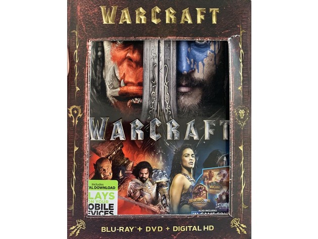 Blu-Ray + DVD+ Digital: Warcraft