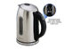 Ovente Stainless Steel 1.7L Electric Kettle with Touch Screen Control Panel