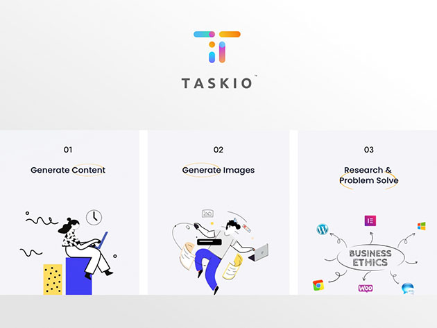 Taskio: The Ultimate AI Productivity Tool: Lifetime Subscription