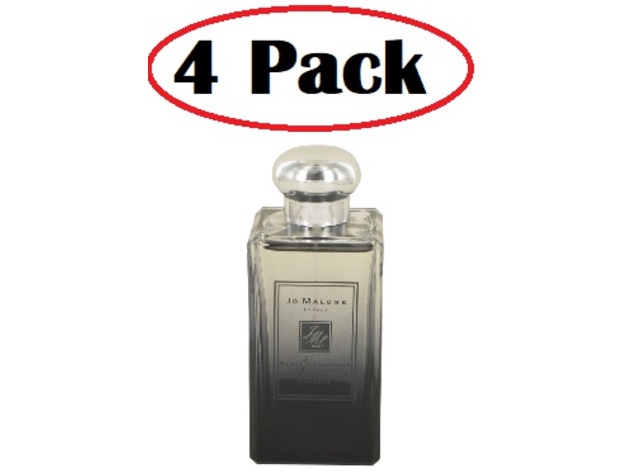 4 Pack of Jo Malone Black Cedarwood & Juniper by Jo Malone Cologne Spray (Unisex Unboxed) 3.4 oz