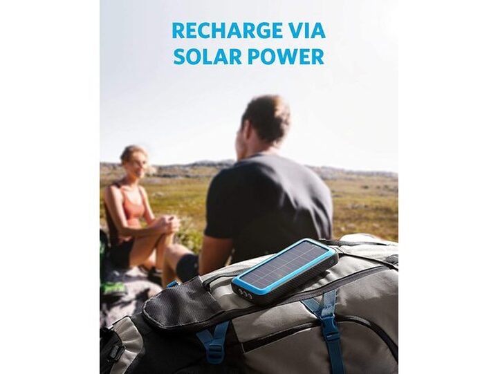 Anker PowerCore Solar 20000 Battery | StackSocial