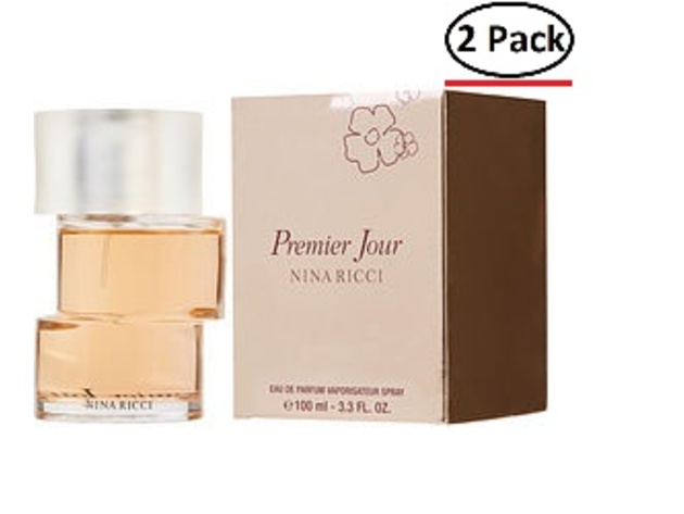 PREMIER JOUR by Nina Ricci EAU DE PARFUM SPRAY 3.3 OZ for WOMEN ---(Package Of 2)