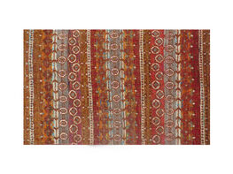 Hand Knotted Cotton & Silk Rug (5'x8')
