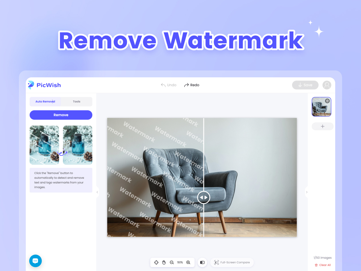 PicWish AI Photo Editor: 11,500 One-Time Credits