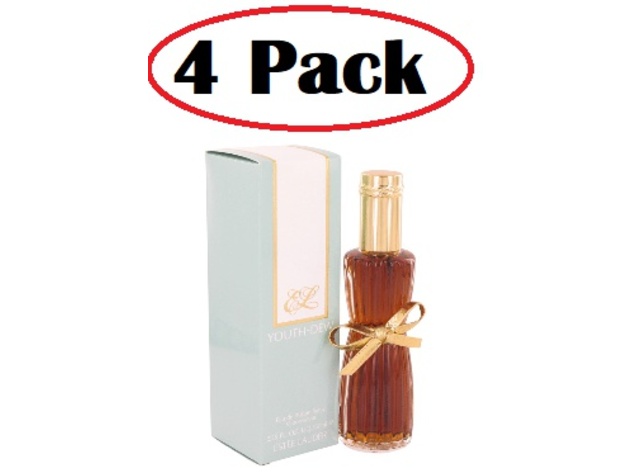 4 Pack of YOUTH DEW by Estee Lauder Eau De Parfum Spray 2.25 oz