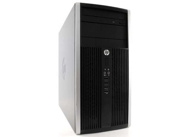 HP Compaq 6300 Tower PC, 3.2GHz Intel i5 Quad Core, 4GB RAM, 240GB SSD, Windows 10 Home 64 bit (Renewed)