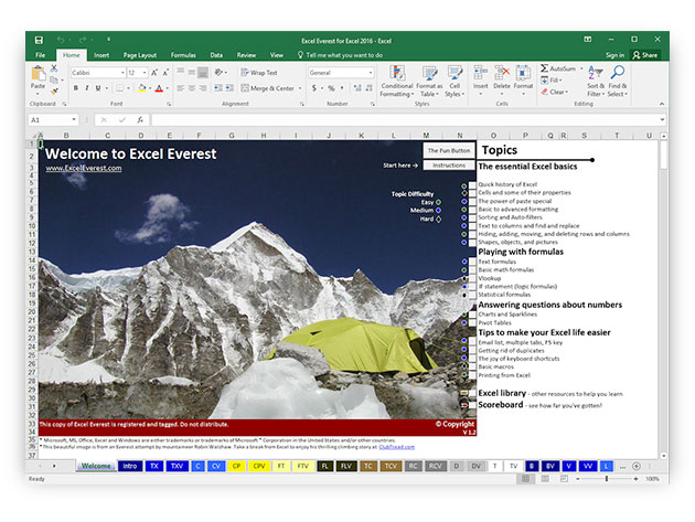 Excel Everest for PC
