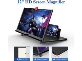 3D HD Mobile Phone Magnifier Projector Screen for Movies, Videos, and Gaming