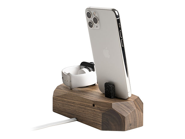 Oakywood iPhone And Apple Watch Charging Dock