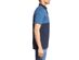 Descendant of Thieves Men's Color Block Polo Shirt with 3 Button-Placket, Size Small, Blue